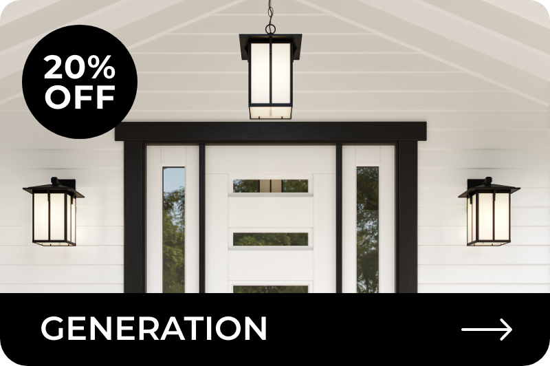 Save 20% on Generation Lighting